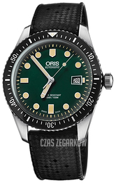 Oris Diving Zielony/Guma Ø42 mm 01 733 7720 4057-07 4 21 18
