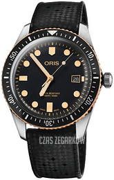 Oris Diving Czarny/Guma Ø40 mm 01 733 7720 4354-07 4 21 18
