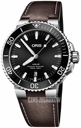 Oris Diving Czarny/Skóra Ø43.5 mm 01 733 7730 4134-07 5 24 10EB
