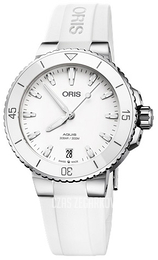 Oris Diving Biały/Guma Ø36.5 mm 01 733 7731 4151-07 4 18 63FC
