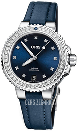 Oris Diving Niebieski/Satyna Ø36.5 mm 01 733 7731 4995-07 5 18 46FC