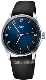 Oris Culture Niebieski/Skóra Ø38 mm 01 733 7762 4085-SET