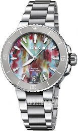 Oris Aquis Wielokolorowy/Stal Ø36.5 mm 01 733 7770 4150-Set