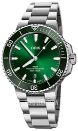 Oris Aquis Zielony/Stal Ø41.5 mm 01 733 7787 4157-07 8 22 04PEB