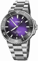 Oris Aquis Taste of Summer Purpurowy/Stal Ø43.5 mm 01 733 7789 4158-07 8 23 04PEB