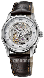 Oris Culture Srebrny/Skóra Ø40.5 mm 01 734 7670 4019-07 1 21 73FC