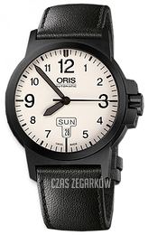 Oris Aviation Biały/Skóra Ø42 mm 01 735 7641 4766-07 5 22 56B