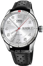Oris Culture Srebrny/Skóra Ø42 mm 01 735 7662 4461-07 5 21 87FC