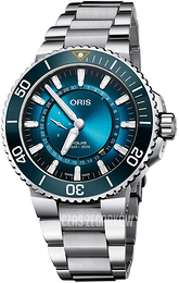 Oris Diving Niebieski/Stal Ø43.5 mm 01 743 7734 4185-Set