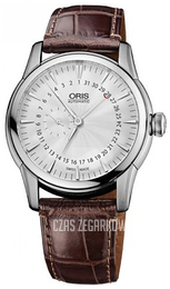 Oris Culture Srebrny/Skóra Ø42 mm 01 744 7665 4051-07 1 22 73FC