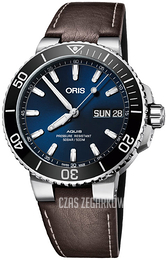 Oris Diving Niebieski/Skóra Ø45.5 mm 01 752 7733 4135-07 5 24 10EB