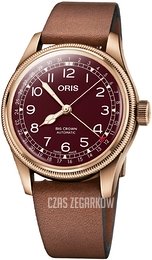 Oris Big Crown Czerwony/Skóra Ø40 mm 01 754 7741 3168-07 5 20 58BR