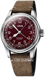 Oris Aviation Czerwony/Skóra Ø40 mm 01 754 7741 4068-07 5 20 50