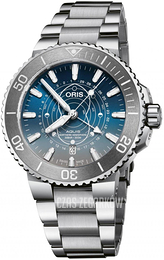 Oris Diving Niebieski/Stal Ø43.5 mm 01 761 7765 4185-Set