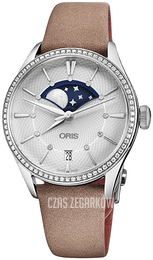 Oris Culture Srebrny/Skóra Ø36 mm 01 763 7723 4951-07 5 18 33FC