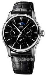 Oris Culture Czarny/Skóra Ø40.5 mm 01 781 7703 4054-07 1 21 74FC