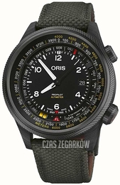 Oris Propilot Czarny/Tkanina Ø47 mm 01 793 7775 8764-SET