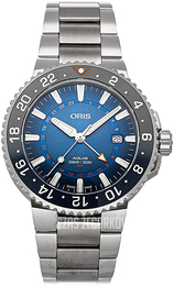 Oris Diving Niebieski/Stal Ø43.5 mm 01 798 7754 4185-Set MB