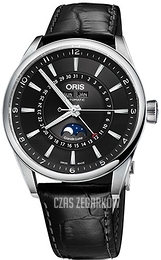 Oris Culture Czarny/Skóra Ø42 mm 01 915 7643 4034-07 5 21 81FC