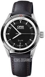 Oris Motor Sport TT1/TT3 Czarny/Skóra Ø42 mm 01 735 7662 4154-07 5 21 82FC