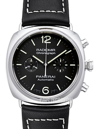 Panerai Historic Radiomir Chrono Czarny/Skóra Ø42 mm PAM00369