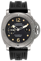 Panerai Contemporary Luminor Submersible Czarny/Guma Ø44 mm PAM00025