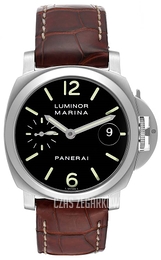 Panerai Contemporary Luminor Marina Automatic Biały/Skóra Ø40 mm PAM00048
