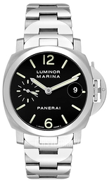 Panerai Contemporary Czarny/Stal Ø40 mm PAM00050
