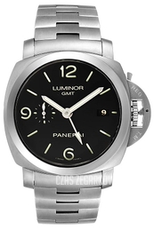 Panerai Contemporary Luminor 1950 3 Days GMT Automatic Czarny/Stal Ø44 mm PAM00329