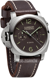 Panerai Luminor Brązowy/Skóra Ø44 mm PAM00345