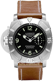Panerai Luminor Czarny/Skóra Ø47 mm PAM00358