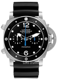 Panerai Luminor Czarny/Guma Ø47 mm PAM00615