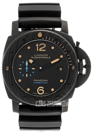 Panerai Luminor Czarny/Guma Ø47 mm PAM00616