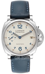 Panerai Luminor Kremowy/Skóra Ø38 mm PAM00903