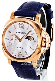 Panerai Luminor Due Biały/Skóra Ø38 mm PAM01181