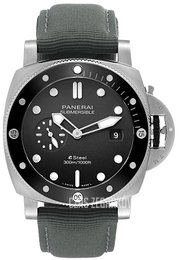 Panerai Submersible Szary/Tkanina Ø44 mm PAM01288