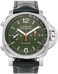 Panerai Luminor Zielony/Skóra Ø44 mm PAM01296