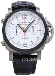 Panerai Luminor Biały/Skóra Ø44 mm PAM01297