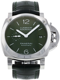 Panerai Luminor Zielony/Skóra Ø40 mm PAM01304