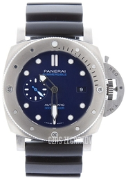 Panerai Submersible Niebieski/Guma Ø47 mm PAM02692