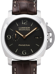 Panerai Contemporary Luminor 1950 Marina 3 Days Automatic Brązowy/Skóra Ø44 mm PAM00351