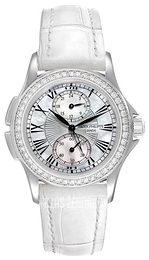 Patek Philippe Complicated Travel Time Biały/Skóra Ø35 mm 4934G/001