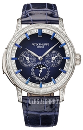 Patek Philippe Complications Niebieski/Skóra Ø42 mm 5374/300P-001