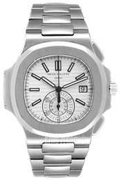 Patek Philippe Nautilus Biały/Stal Ø40.5 mm 5980/1A/019