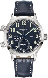 Patek Philippe Complications Niebieski/Skóra Ø37.5 mm 7234G/001