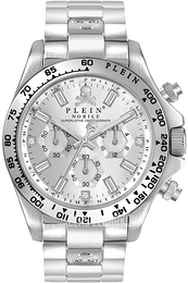 Philipp Plein Nobile Wonder Srebrny/Stal Ø43 mm PWCAA0321