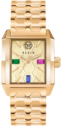 Philipp Plein Offshore Zloty/Stal w odcieniu złota Ø30 mm PWMAA0522