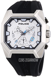 Police Srebrny/Guma Ø45 mm 13837JS.04