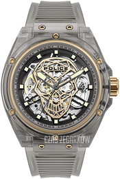 Police Szary/Guma Ø44 mm 15924JPB.02PA