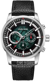 Police Greenlane Zielony/Skóra Ø49 mm PEWJF2227001